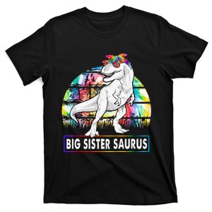 Big Sistersaurus Dinosaur Big Sister Saurus Family Matching T-Shirt