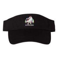 Big Sistersaurus Dinosaur Big Sister Saurus Family Matching Valucap Bio-Washed Visor