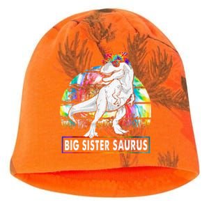 Big Sistersaurus Dinosaur Big Sister Saurus Family Matching Kati - Camo Knit Beanie