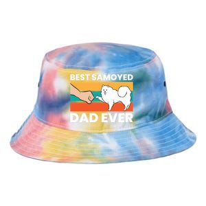 Best Samoyed Dad Ever Cute Samoyed Cute Gift Tie Dye Newport Bucket Hat