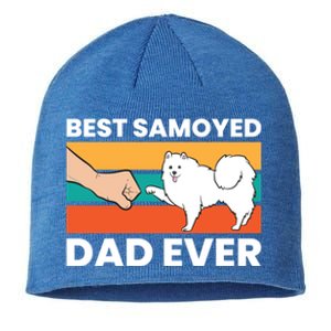 Best Samoyed Dad Ever Cute Samoyed Cute Gift Sustainable Beanie