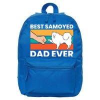 Best Samoyed Dad Ever Cute Samoyed Cute Gift 16 in Basic Backpack