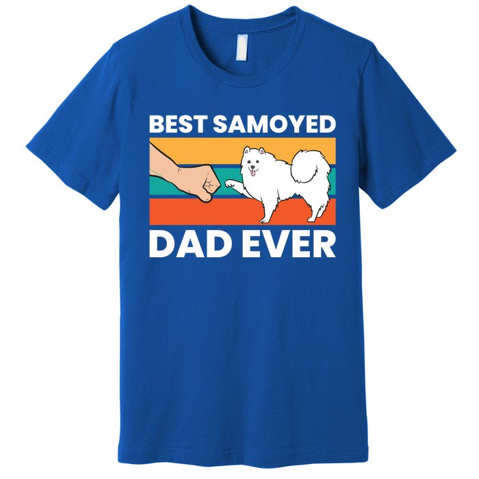 Best Samoyed Dad Ever Cute Samoyed Cute Gift Premium T-Shirt