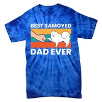 Best Samoyed Dad Ever Cute Samoyed Cute Gift Tie-Dye T-Shirt