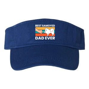 Best Samoyed Dad Ever Cute Samoyed Cute Gift Valucap Bio-Washed Visor