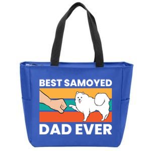 Best Samoyed Dad Ever Cute Samoyed Cute Gift Zip Tote Bag