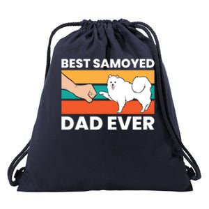 Best Samoyed Dad Ever Cute Samoyed Cute Gift Drawstring Bag