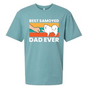 Best Samoyed Dad Ever Cute Samoyed Cute Gift Sueded Cloud Jersey T-Shirt