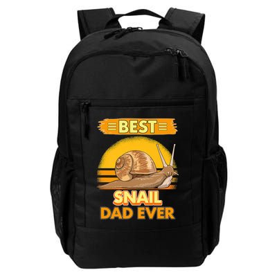  Best Snail Dad Ever Father's Day Slug Snails Daily Commute Backpack