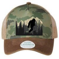 Bigfoot Sasquatch Design And Trip Hiking Lovers Gift Legacy Tie Dye Trucker Hat