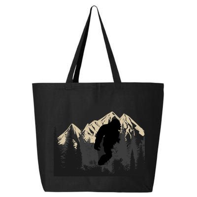 Bigfoot Sasquatch Design And Trip Hiking Lovers Gift 25L Jumbo Tote