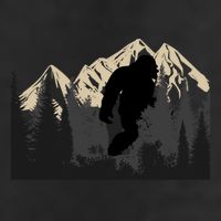 Bigfoot Sasquatch Design And Trip Hiking Lovers Gift 25L Jumbo Tote