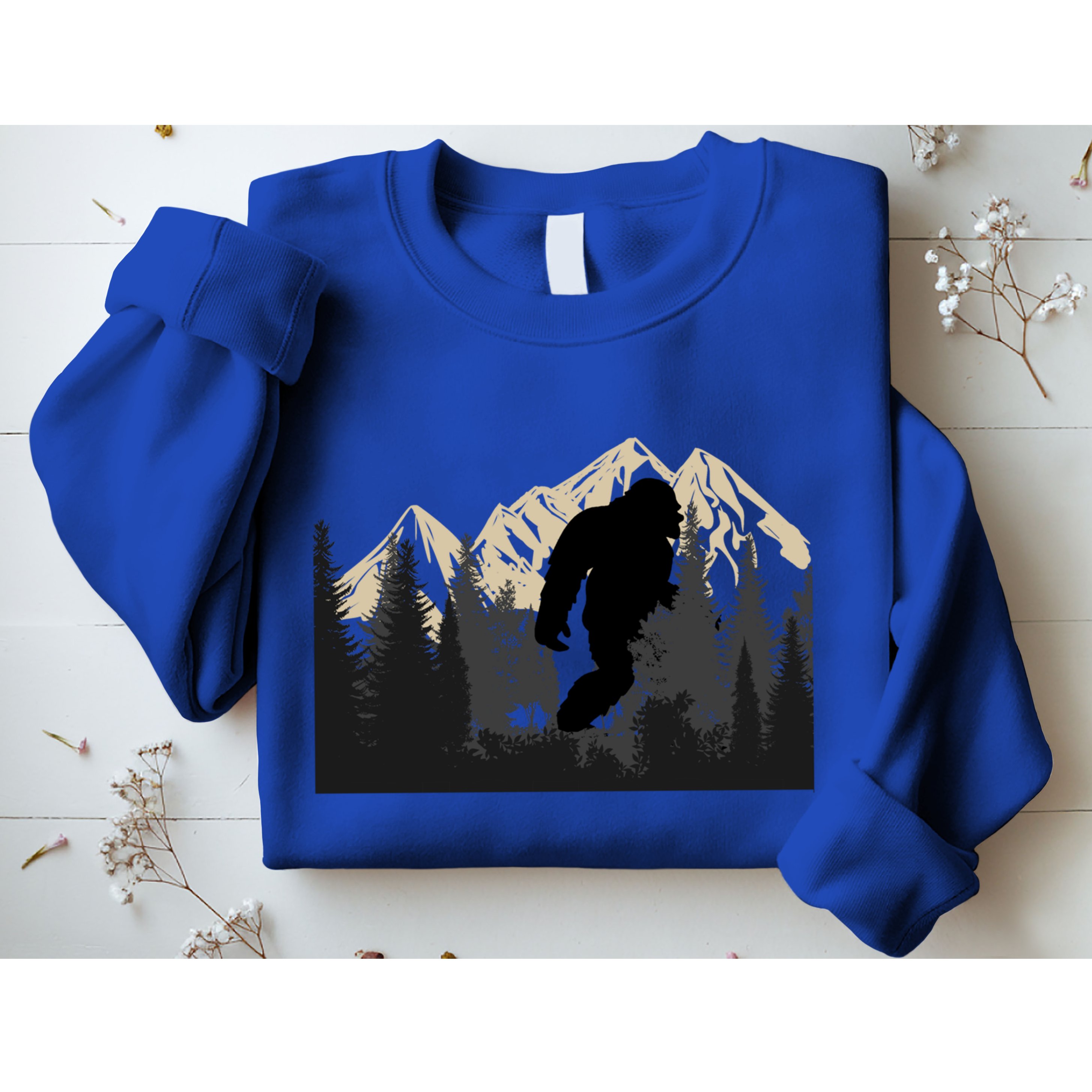 Bigfoot Sasquatch Design And Trip Hiking Lovers Gift Sweatshirt