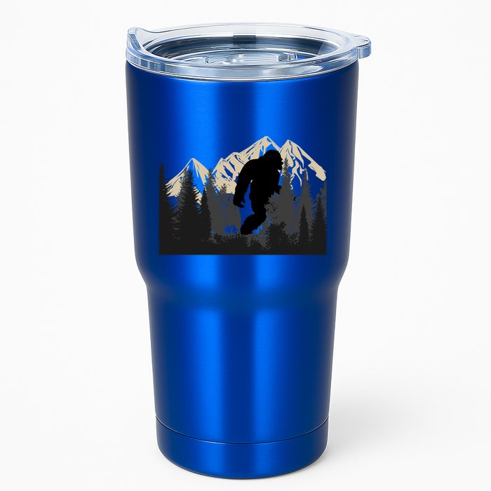 Bigfoot Sasquatch Design And Trip Hiking Lovers Gift Tumbler