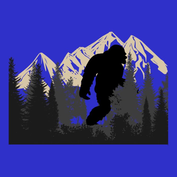 Bigfoot Sasquatch Design And Trip Hiking Lovers Gift Magnet