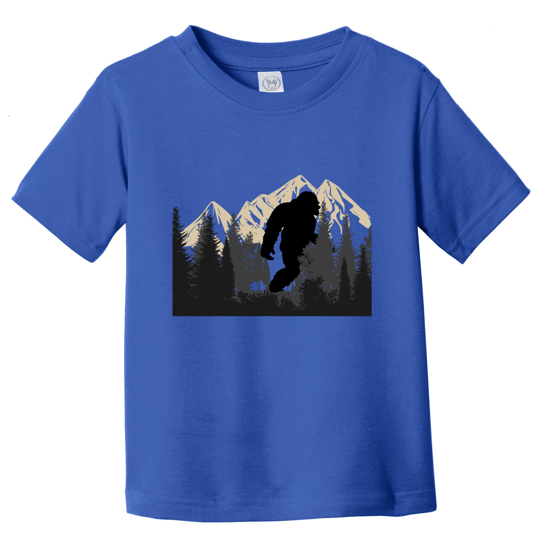 Bigfoot Sasquatch Design And Trip Hiking Lovers Gift Toddler T-Shirt
