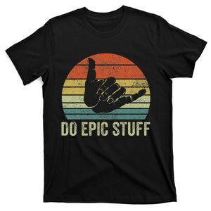 Beach Surf Do Epic Stuff S Windsurfing Surfer T-Shirt