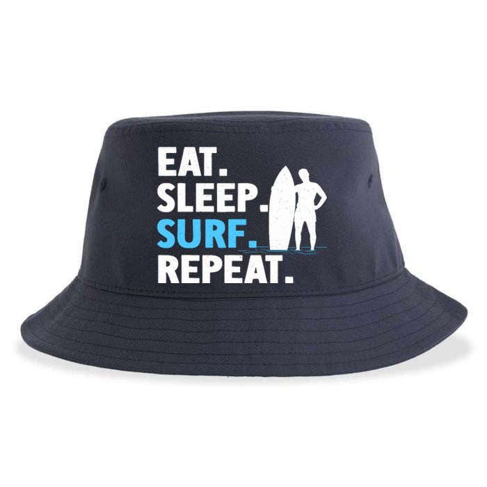 Best Surf Design For Surfing Surfboard Surfer Sustainable Bucket Hat