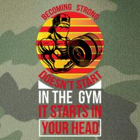 Becoming Strong Doesn T Start In The Gym, It Starts In Your Head Legacy Tie Dye Trucker Hat