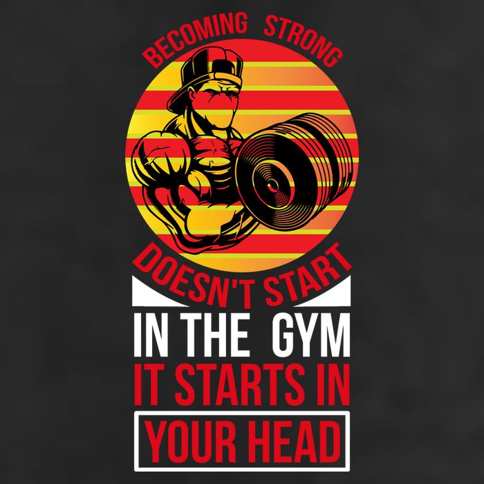 Becoming Strong Doesn T Start In The Gym, It Starts In Your Head Cool Comfort Performance Bucket Hat