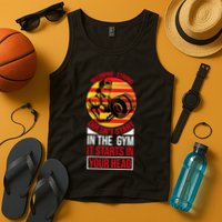 Becoming Strong Doesn T Start In The Gym, It Starts In Your Head Tank Top
