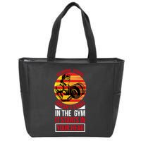Becoming Strong Doesn T Start In The Gym, It Starts In Your Head Zip Tote Bag