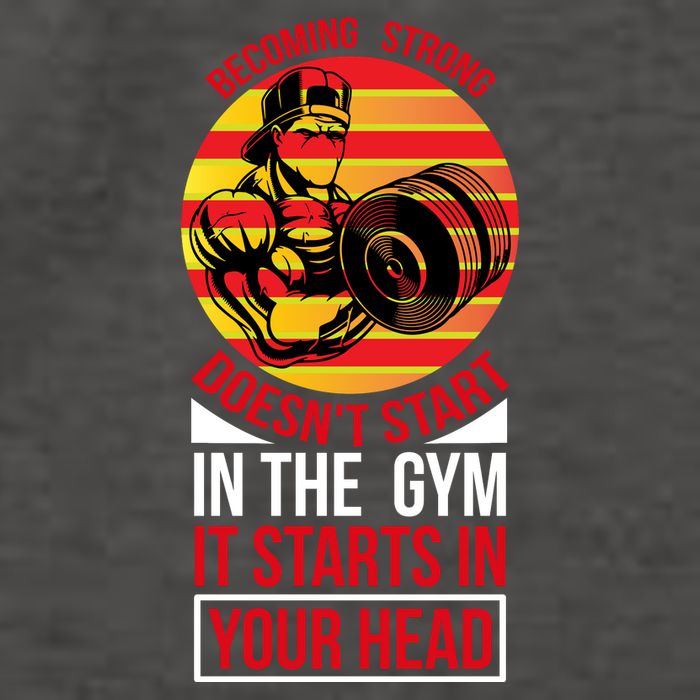 Becoming Strong Doesn T Start In The Gym, It Starts In Your Head Vector Backpack