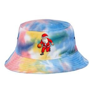 Basketball Santa Dribble Ball Christmas Sports Xmas Tie Dye Newport Bucket Hat