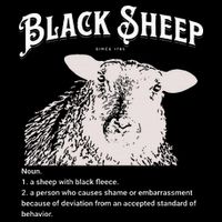 Black S.H.E.E.P Definition Sarcastic Quote Design For Everyone Mousepad