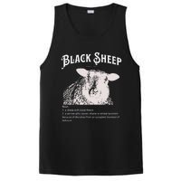 Black S.H.E.E.P Definition Sarcastic Quote Design For Everyone PosiCharge Competitor Tank