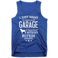 Boykin Spaniel Dad Car Garage Hangout Funny Gift Tank Top