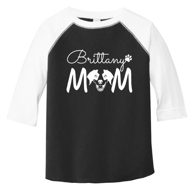 Brittany Spaniel Dog Rescue Brittany Mom Gift Toddler Fine Jersey T-Shirt