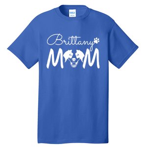 Brittany Spaniel Dog Rescue Brittany Mom Gift Tall T-Shirt