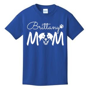 Brittany Spaniel Dog Rescue Brittany Mom Gift Kids T-Shirt