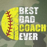 Best Softball Dad Coach Ever Retro Father Softball Coach Dad Legacy Tie Dye Trucker Hat