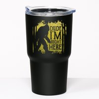 Bigfoot Sasquatch Dude I'm Right Here Funny Men Vintage Tumbler