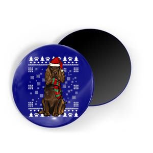 Boykin Spaniel Dog Santa Hat Xmas Ugly Christmas Gift Magnet