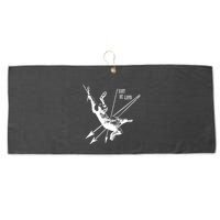 Bhop Saut De Lapin Large Microfiber Waffle Golf Towel