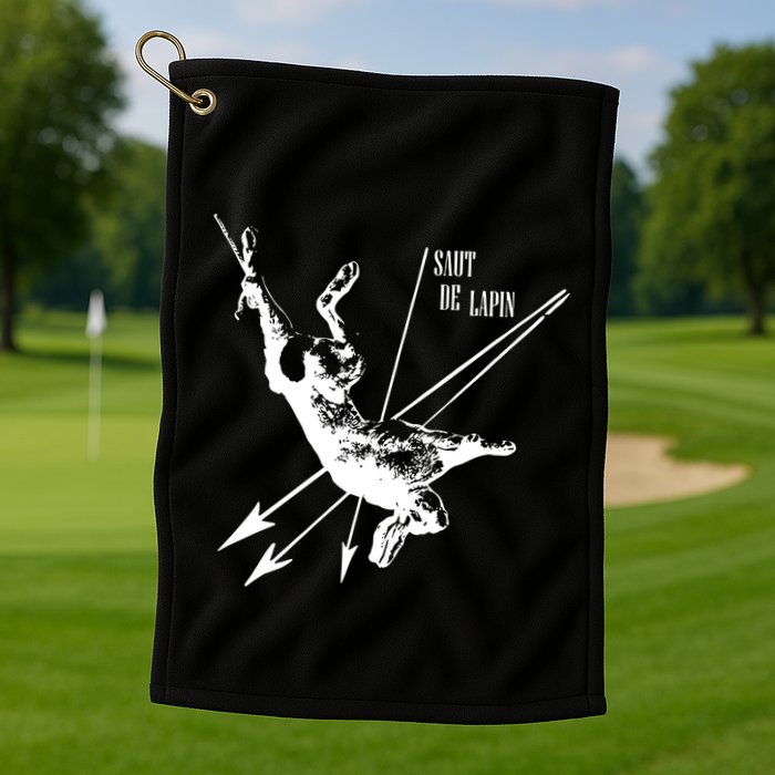 Bhop Saut De Lapin Golf Towel