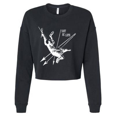 Bhop Saut De Lapin Cropped Pullover Crew