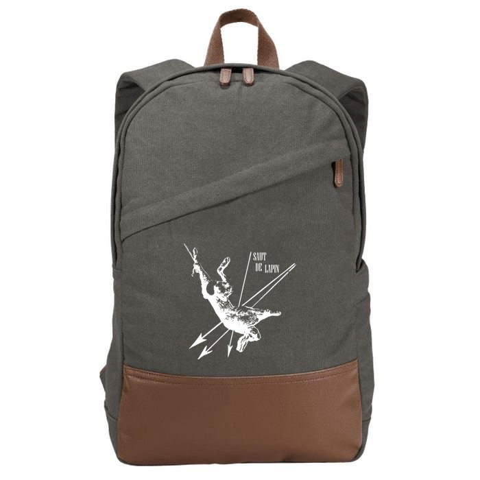 Bhop Saut De Lapin Cotton Canvas Backpack
