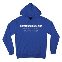 Barefoot Skiing Definition Barefooting Adventure Sports Gift Hoodie