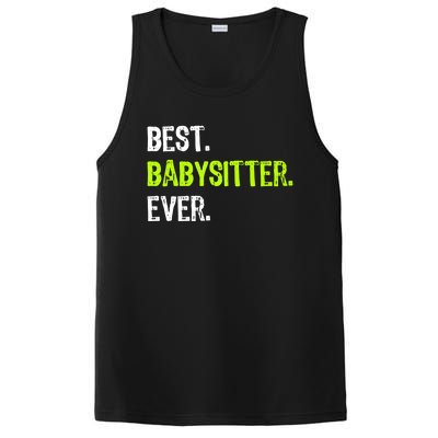 Best Sitter Ever Cute Gift PosiCharge Competitor Tank