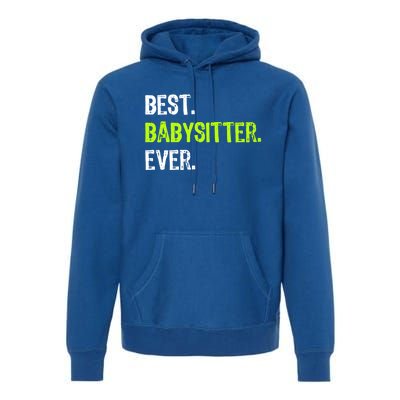 Best Sitter Ever Cute Gift Premium Hoodie