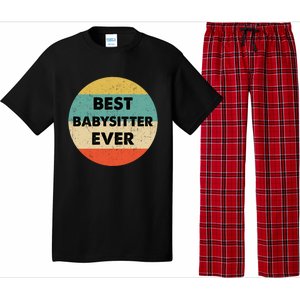 Best Sitter Ever Funny Gift Pajama Set