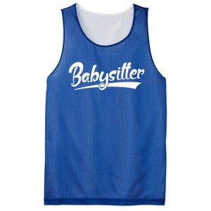 Best Sitter Ever Gift Mesh Reversible Basketball Jersey Tank