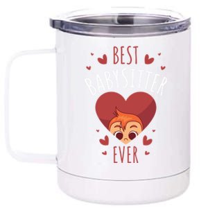 Best Sitter Ever Cool Gift 12 oz Stainless Steel Tumbler Cup