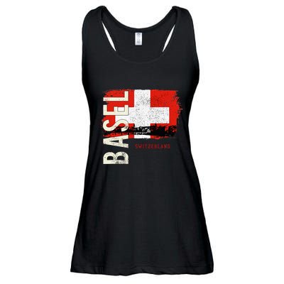 Basel Switzerland Europe Ladies Essential Flowy Tank