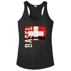 Basel Switzerland Europe Ladies PosiCharge Competitor Racerback Tank