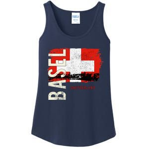 Basel Switzerland Europe Ladies Essential Tank